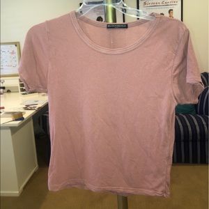 Brandy Melville Pink T-Shirt